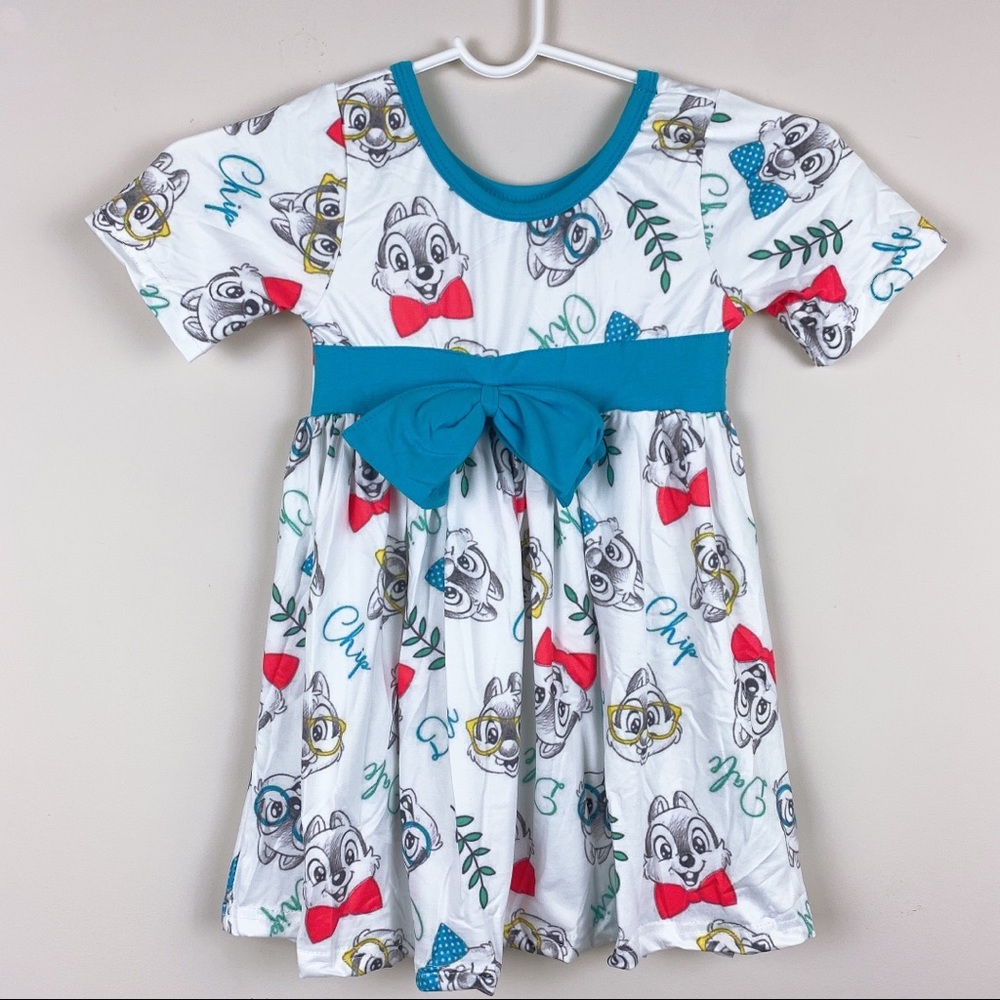 🔥3/15 NWOT Cute Chipmunk Baby Girl Dress